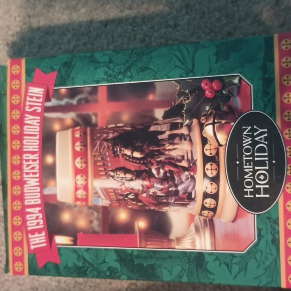 Budweiser stein